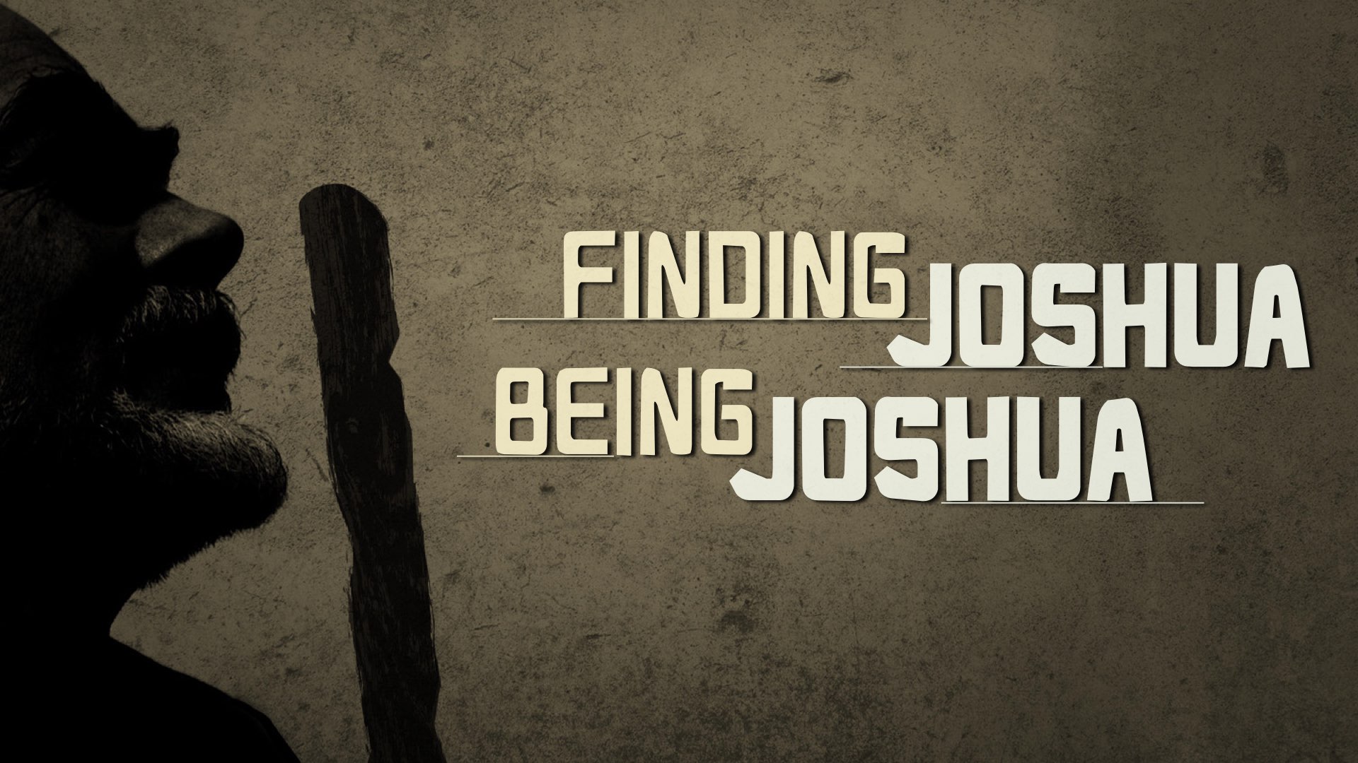 Finding Joshua, Being Joshua episode artwork